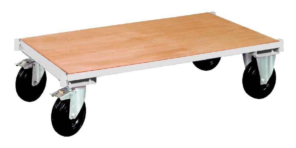 KRAFTWERK Plattformwagen 270x1200x600 mm Traglast 500 kg Produktbild KRAFTWERK Plattformwagen 270x1200x600 mm Traglast 500 kg