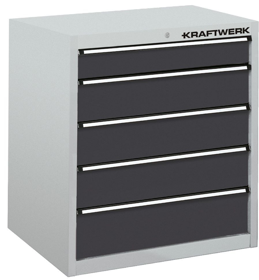KRAFTWERK Schubladenschrank 550 mit 5 Schubladen 800x695x695 mm V150 Produktbild KRAFTWERK Schubladenschrank 550 mit 5 Schubladen 800x695x695 mm V150