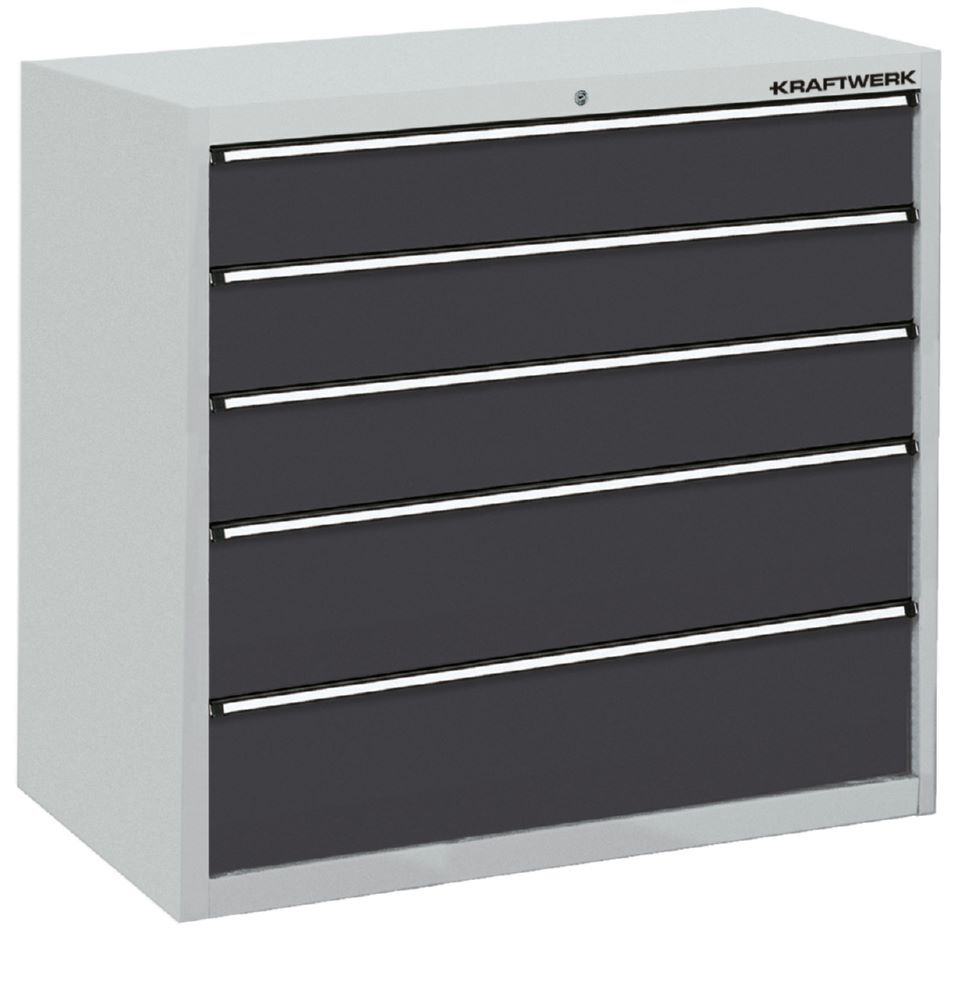 KRAFTWERK Schubladenschrank 560 mit 5 Schubladen 1000x1000x535 mm Produktbild KRAFTWERK Schubladenschrank 560 mit 5 Schubladen 1000x1000x535 mm