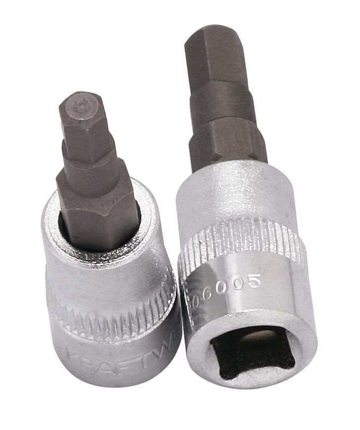 Kraftwerk Innensechskant Bit Stecknuss 3 mm 1/4 Zoll Produktbild Kraftwerk Innensechskant Bit Stecknuss 3 mm 1/4 Zoll