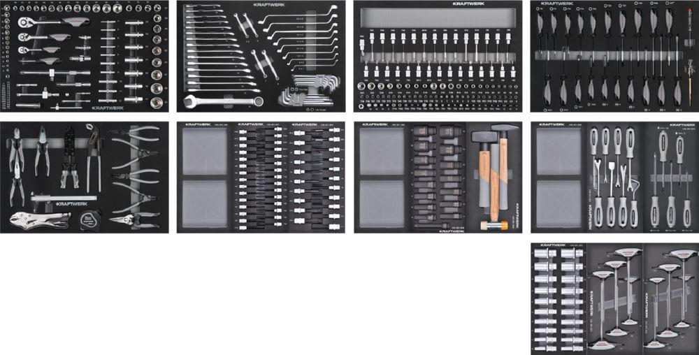 Kraftwerk BT LINE Werkstattwagen BT1800 bestückt 395 Teile Produktbild Kraftwerk BT LINE Werkstattwagen BT1800 bestückt 395 Teile bild 2
