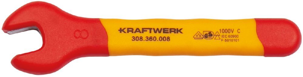 Kraftwerk Maulschlüssel 8 mm VDE Produktbild Kraftwerk Maulschlüssel 8 mm VDE