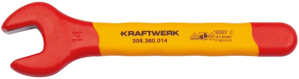 Kraftwerk Maulschlüssel 14 mm VDE Produktbild Kraftwerk Maulschlüssel 14 mm VDE