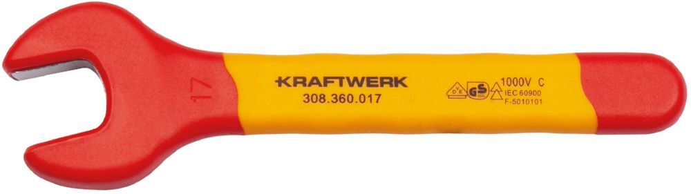 Kraftwerk Maulschlüssel 17 mm VDE Produktbild Kraftwerk Maulschlüssel 17 mm VDE