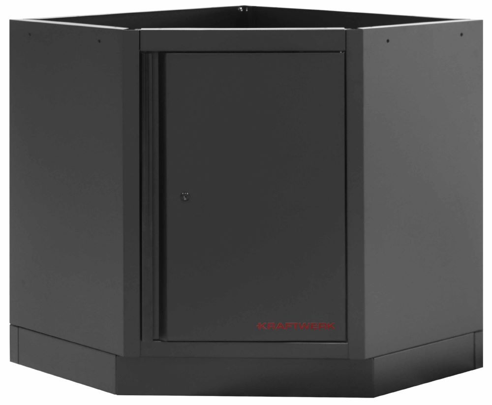 Produktbild MOBILIO Black Werkstattschrank Eckelement Arbeitsplatte Buche bild 6