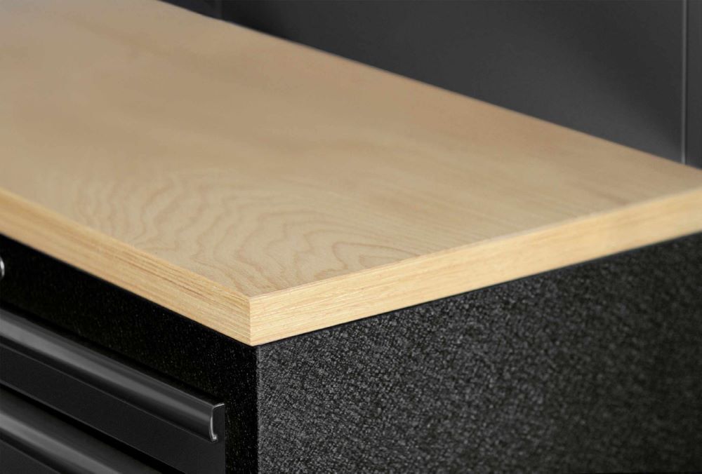 Produktbild MOBILIO Black 6er Werkstattschrank System mit Lochwand schwarz bild 5