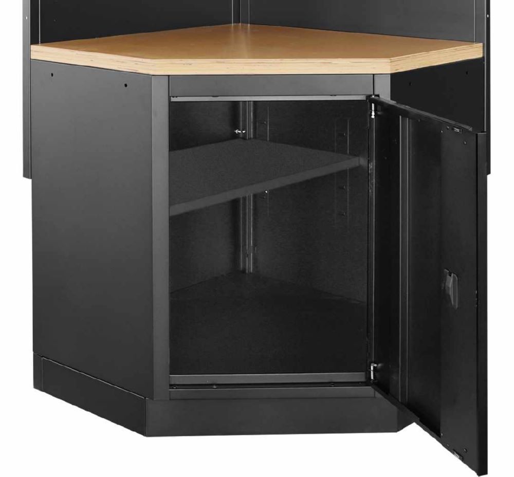 Produktbild MOBILIO black Eck-Unterschrank 1 Tür Eckschrank bild 2