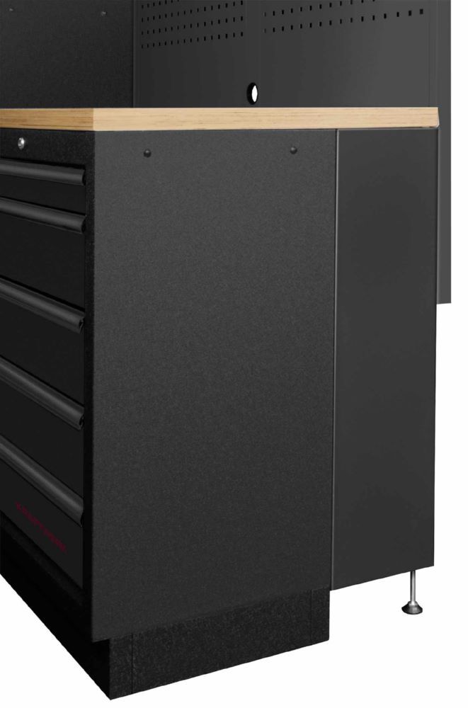 Produktbild MOBILIO Ex Black Werkstattschrank System Kombi mit Lochwand Buche bild 5