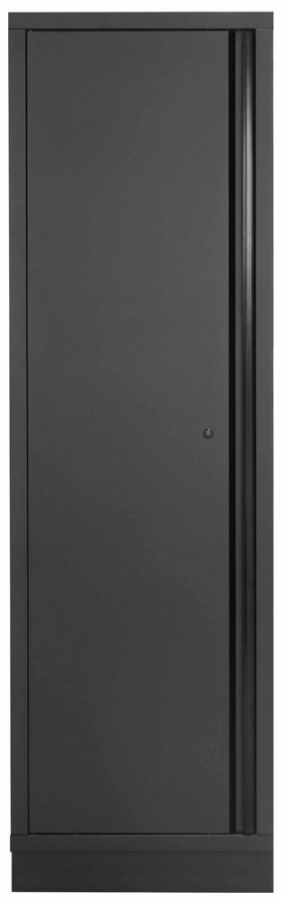 Produktbild Kraftwerk Mobilio Hochschrank schwarz 4 Einlegeböden 2m Höhe