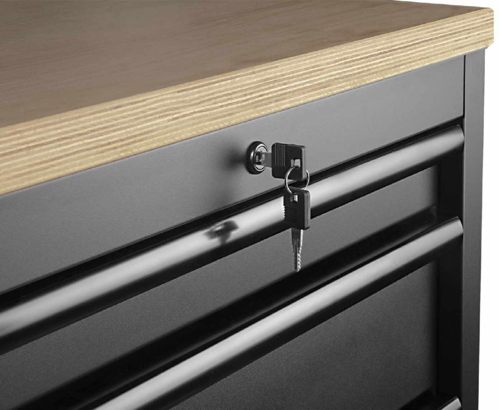 Produktbild MOBILIO Black Schubladenschrank 8 Schubladen bild 4