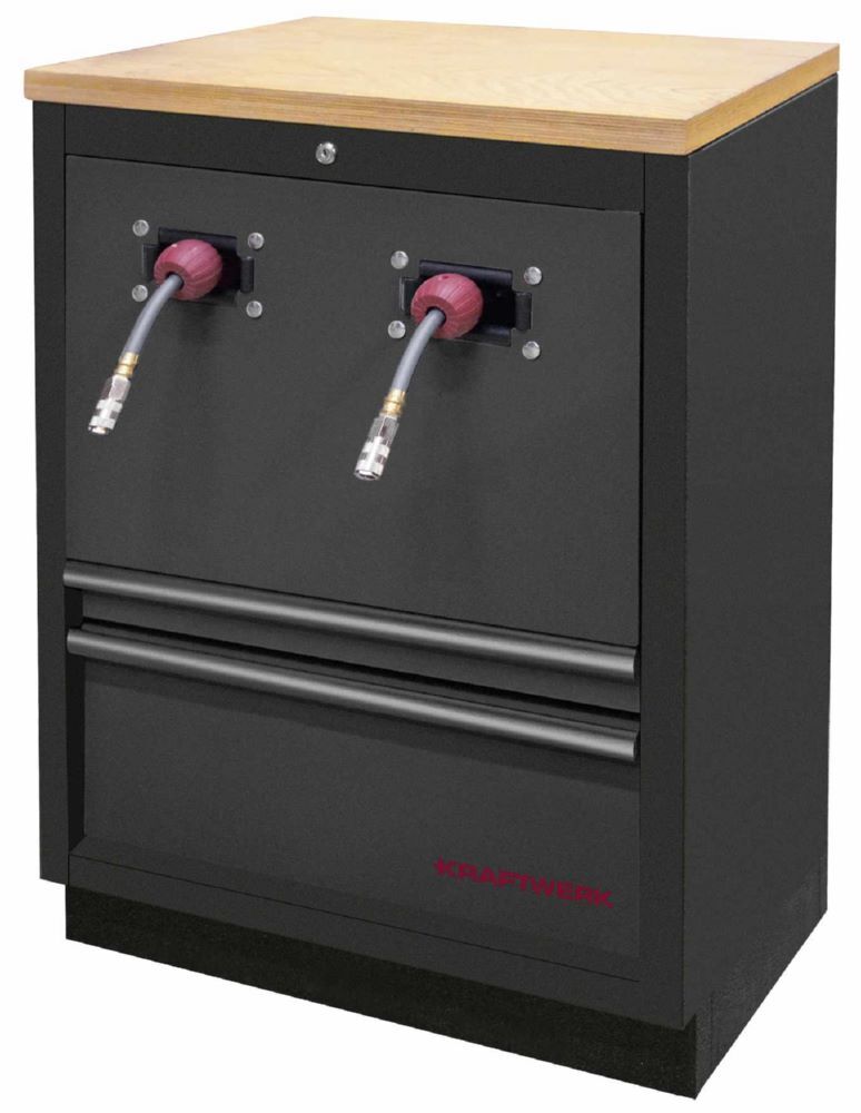 Produktbild MOBILIO Black Unterschrank für Kabelaufroller bild 3