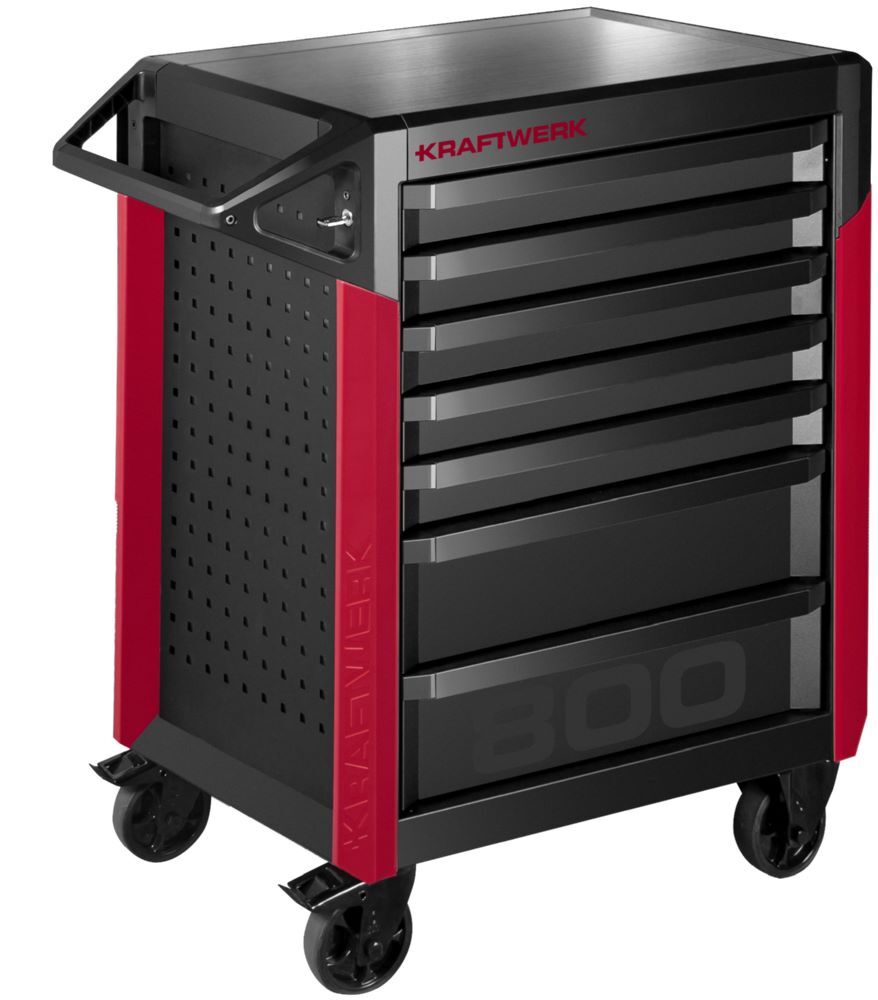 Kraftwerk PRO LINE Werkstattwagen PT800 mit 7 Schubladen Produktbild Kraftwerk PRO LINE Werkstattwagen PT800 mit 7 Schubladen
