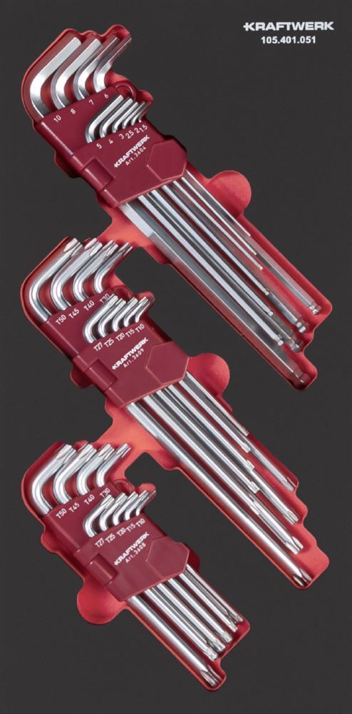 Kraftwerk PRO LINE EVA3 Winkelstiftschüssel-Satz 20 x 40 28 Teile Produktbild Kraftwerk PRO LINE EVA3 Winkelstiftschüssel-Satz 20 x 40 28 Teile