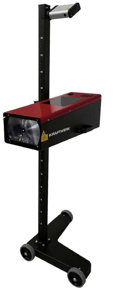 Kraftwerk Scheinwerfereinstellgerät Höhe 1700 mm Produktbild Kraftwerk Scheinwerfereinstellgerät Höhe 1700 mm