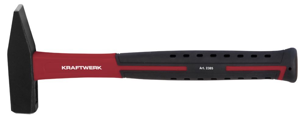 Kraftwerk Schlosserhammer 300 g Fiberglasstiel Produktbild Kraftwerk Schlosserhammer 300 g Fiberglasstiel