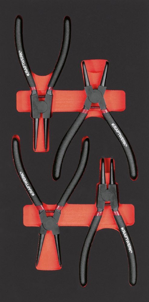 Kraftwerk Seegering Zangensatz 4 teilig Produktbild Kraftwerk Seegering Zangensatz 4 teilig