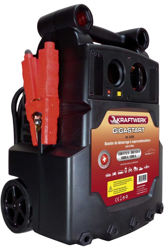 Kraftwerk Start Booster GigaStart 12/24V Kraftwerk Start Booster GigaStart 12/24V