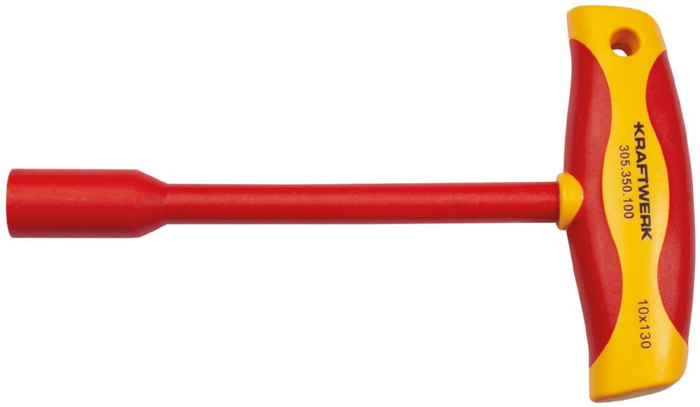 Kraftwerk Steckschlüssel T-Griff Schraubendreher 10 mm VDE Kraftwerk Steckschlüssel T-Griff Schraubendreher 10 mm VDE