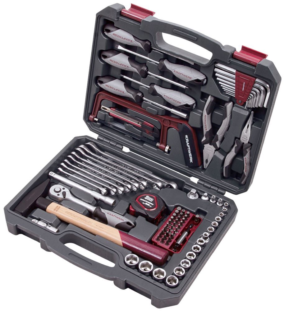 KRAFTWERK Steckschlüsselsatz Basic 1/4 Zoll und 3/8 Zoll 96 Teile KRAFTWERK Steckschlüsselsatz Basic 1/4 Zoll und 3/8 Zoll 96 Teile