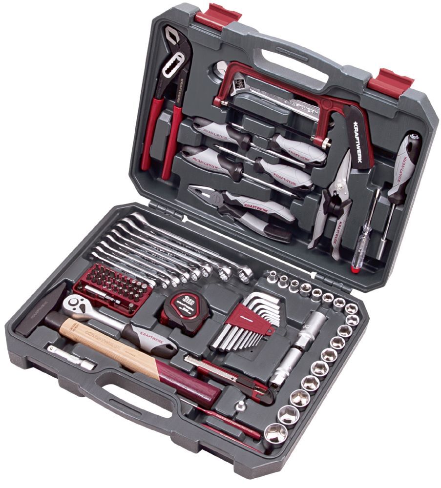 KRAFTWERK Steckschlüsselsatz Basic 3/8 Zoll 90 Teile Produktbild KRAFTWERK Steckschlüsselsatz Basic 3/8 Zoll 90 Teile