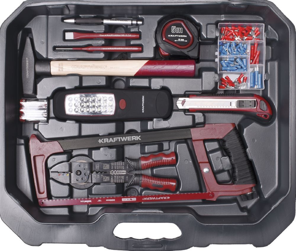KRAFTWERK Steckschlüsselsatz Basic 1/4 Zoll und 1/2 Zoll 266 Teile KRAFTWERK Steckschlüsselsatz Basic 1/4 Zoll und 1/2 Zoll 266 Teile