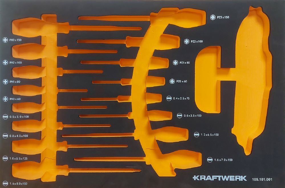 Kraftwerk VDE Leerschalen 600 x 400 x 40 mm für 105.110.001 Produktbild Kraftwerk VDE Leerschalen 600 x 400 x 40 mm für 105.110.001