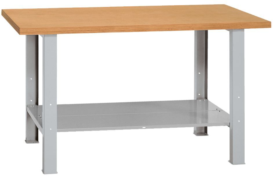 Kraftwerk Werkbank mit Bodenblech 1500 x 840 x 700 mm Produktbild Kraftwerk Werkbank mit Bodenblech 1500 x 840 x 700 mm