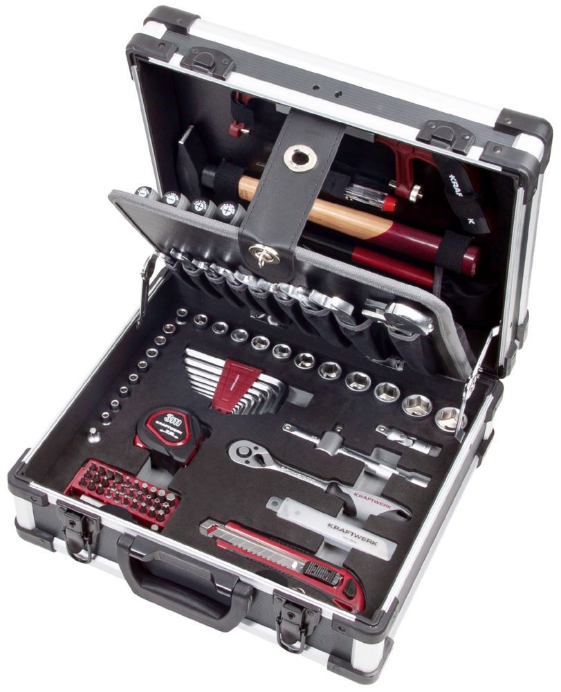 KRAFTWERK Werkzeugkoffer B143 1/4 Zoll und 3/8 Zoll 102 Teile KRAFTWERK Werkzeugkoffer B143 1/4 Zoll und 3/8 Zoll 102 Teile