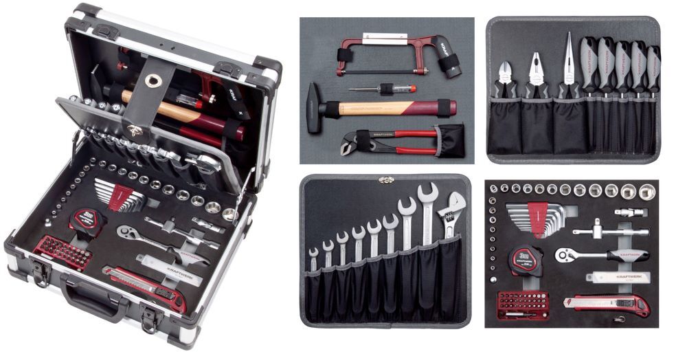 KRAFTWERK Werkzeugkoffer B143 1/4 Zoll und 3/8 Zoll 102 Teile KRAFTWERK Werkzeugkoffer B143 1/4 Zoll und 3/8 Zoll 102 Teile
