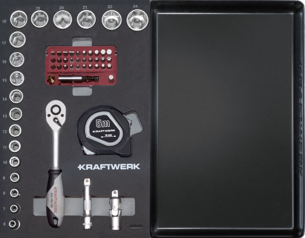 Kraftwerk Werkzeugkoffer B147 3/8 Zoll 97 teilig Kraftwerk Werkzeugkoffer B147 3/8 Zoll 97 teilig