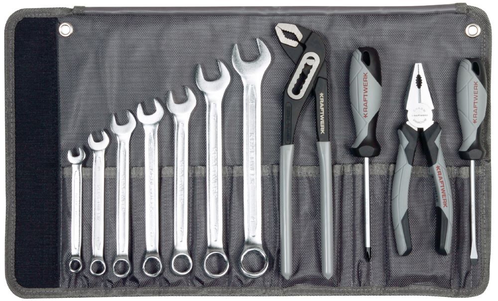 Kraftwerk Werkzeugtasche 11 teilig Kraftwerk Werkzeugtasche 11 teilig