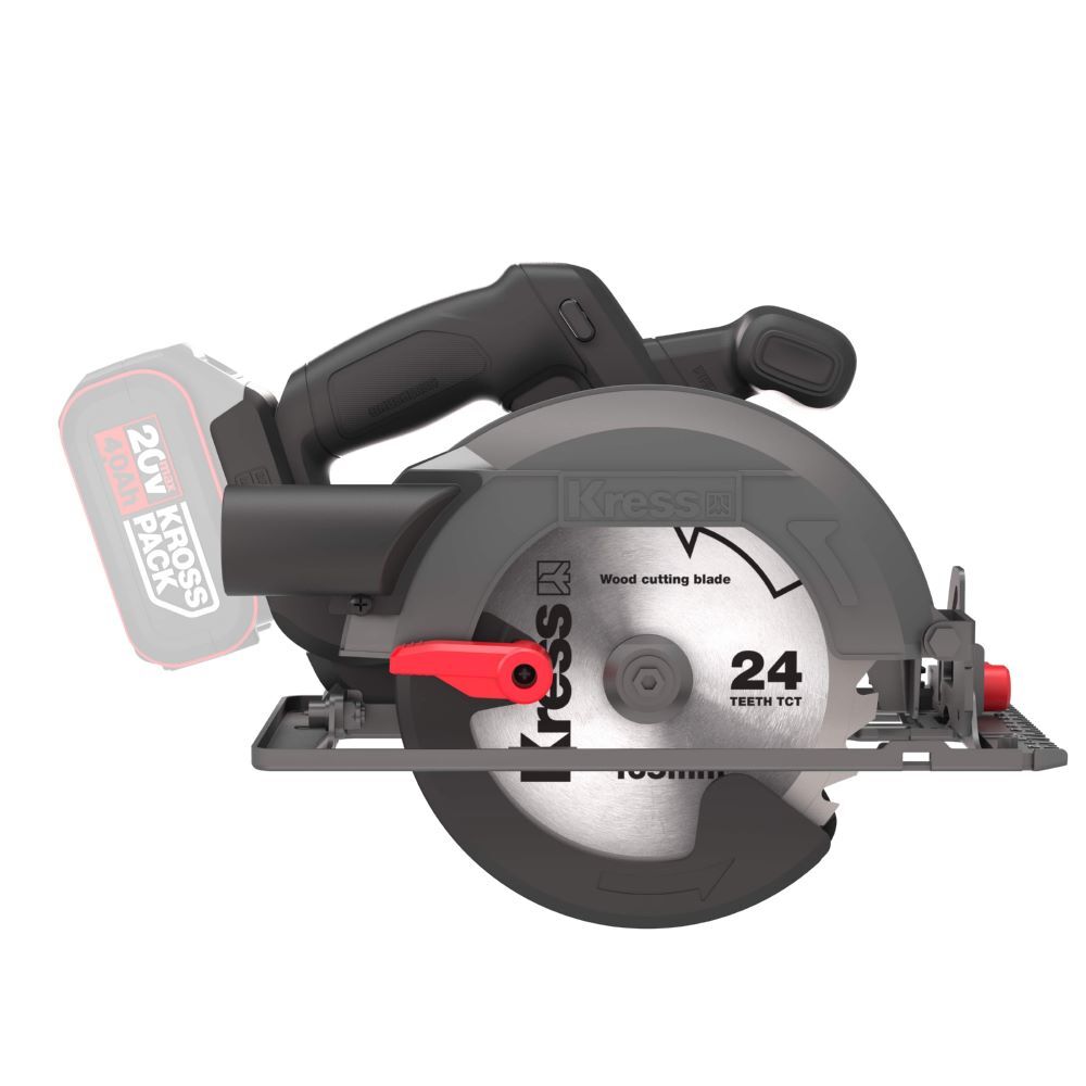 Kress KUE12.9 20V Akku-Handkreissäge 165 Kress KUE12.9 20V Akku-Handkreissäge 165 mm color box