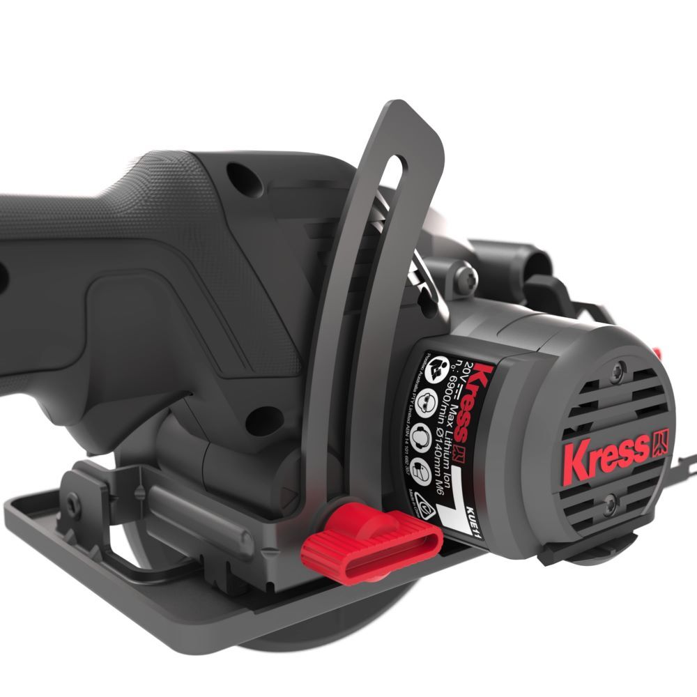 KUE11 20V Akku-Kompakt-Handkreissäge 140 mm, 2 x 4.0 Ah Ladegerät 6A color box Produktbild KUE11 20V Akku-Kompakt-Handkreissäge 140 mm, 2 x 4.0 Ah Ladegerät 6A color box bild 4