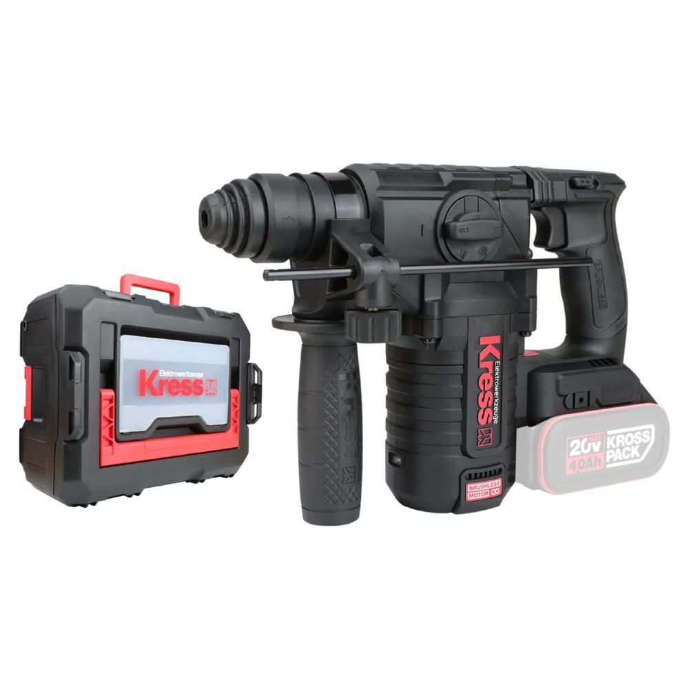 Kress KUC61.91 20 V Akku-Pneumatic-Bohrhammer 2,2 kg 2,2 J 24 mm SDSplus Produktbild Kress KUC61.91 20 V Akku-Pneumatic-Bohrhammer 2,2 kg 2,2 J 24 mm SDSplus