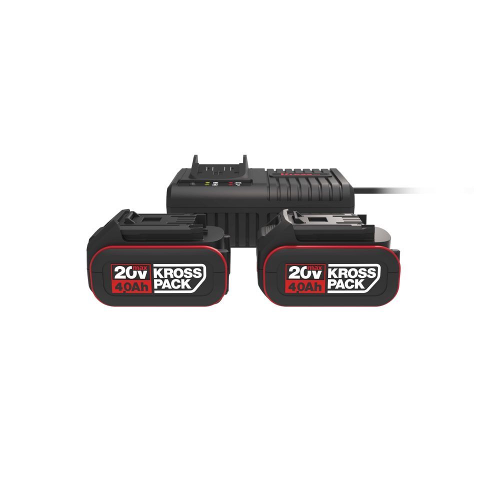 Kress KAD21 Combopack Akku 2 x 20 V / 4.0 Ah + Ladegerät 6A color box Produktbild Kress KAD21 Combopack Akku 2 x 20 V / 4.0 Ah + Ladegerät 6A color box bild 4