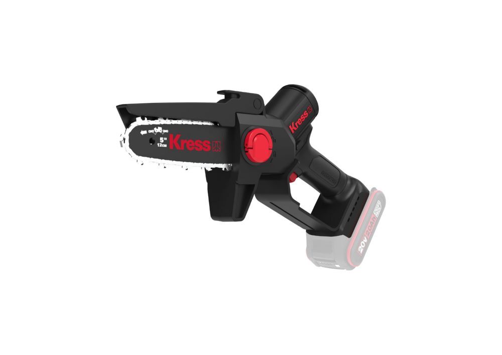 Kress KG343E.9 20V Mini-Akku-Einhand-Kettensäge Astsäge Schwertlänge 120 mm 10m/s Produktbild Kress KG343E.9 20V Mini-Akku-Einhand-Kettensäge Astsäge Schwertlänge 120 mm 10m/s