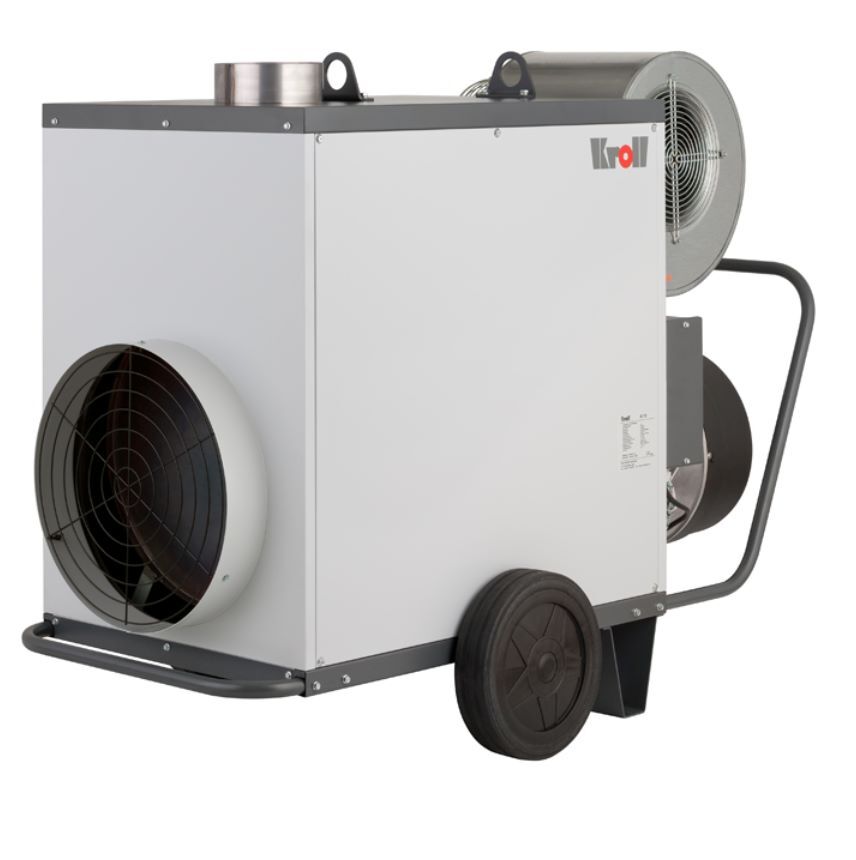 Kroll Heizgeräte Mobiler Warmlufterzeuger mit Ölbrenner M100 Produktbild Kroll Heizgeräte Mobiler Warmlufterzeuger mit Ölbrenner M100