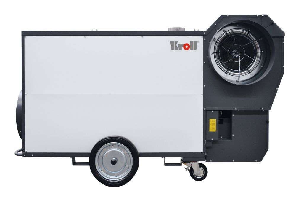 Kroll Heizgeräte Mobiler Warmlufterzeuger mit Ölbrenner M150 Produktbild Kroll Heizgeräte Mobiler Warmlufterzeuger mit Ölbrenner M150