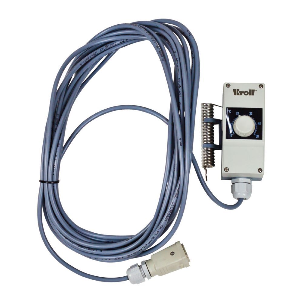 Kroll Heizgeräte Raumthermostat IP54 10 m inklusive Stecker Produktbild Kroll Heizgeräte Raumthermostat IP54 10 m inklusive Stecker