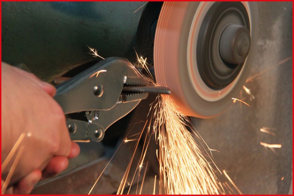 KS TOOLS Gripzange gerade Backen, 28,5mm, L=175mm Produktbild KS TOOLS Gripzange gerade Backen, 28,5mm, L=175mm bild 3