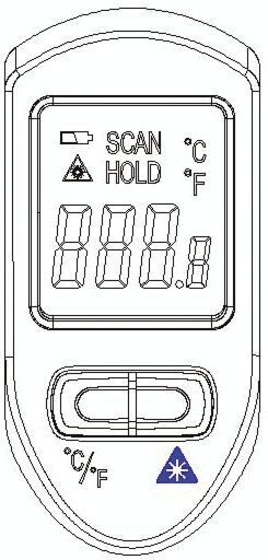 KS Tools Infrarot-Thermometer, -20° bis 500° Produktbild KS Tools Infrarot-Thermometer, -20° bis 500° bild 5