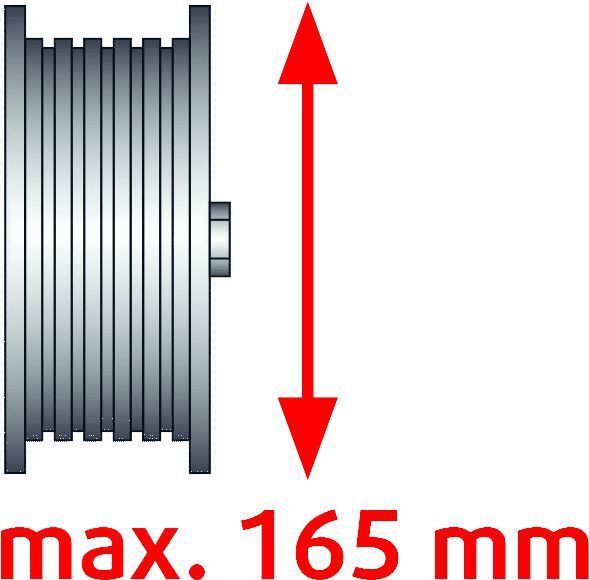 KS Tools Universal-Rillen-Riemenscheiben-Abzieher Ø 40-165 mm Produktbild KS Tools Universal-Rillen-Riemenscheiben-Abzieher Ø 40-165 mm bild 5