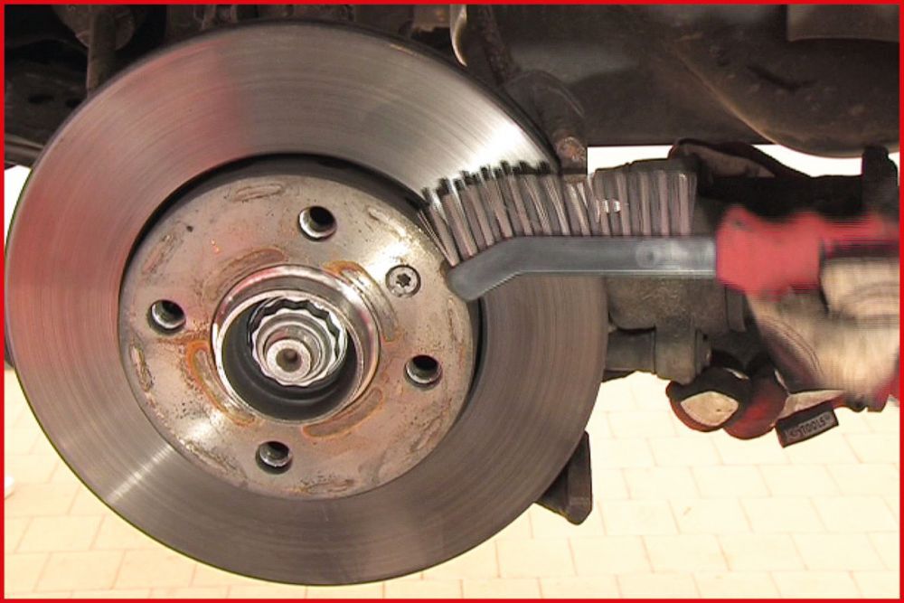 KS Tools Messingdraht-Bremssattel-Drahtbürste 2-reihig Produktbild KS Tools Messingdraht-Bremssattel-Drahtbürste 2-reihig bild 3