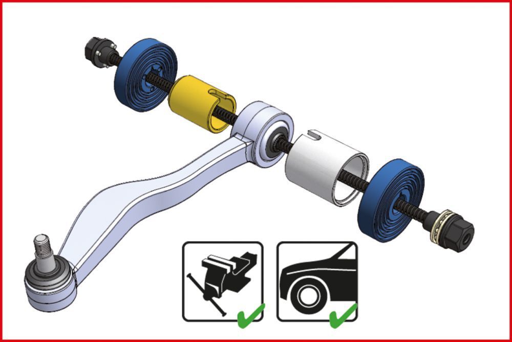 KS TOOLS Druck- und Zughülsen Satz 29 teilig Produktbild KS TOOLS Druck- und Zughülsen Satz 29 teilig bild 9