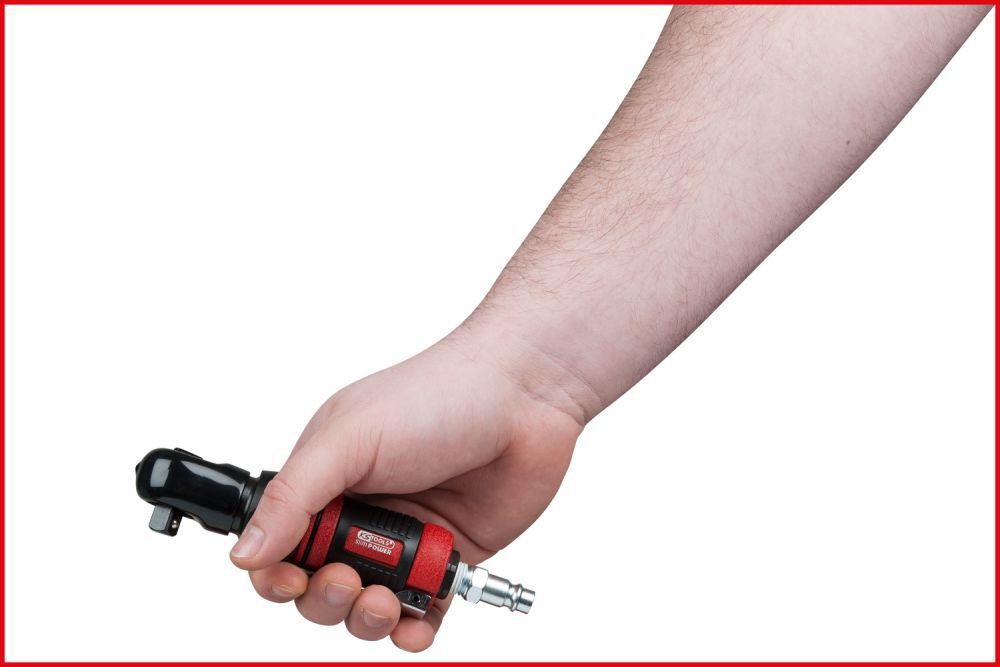 KS Tools 3/8 Zoll Slim POWER Mini Druckluft Umschaltratsche 34 Nm Produktbild KS Tools 3/8 Zoll Slim POWER Mini Druckluft Umschaltratsche 34 Nm bild 3