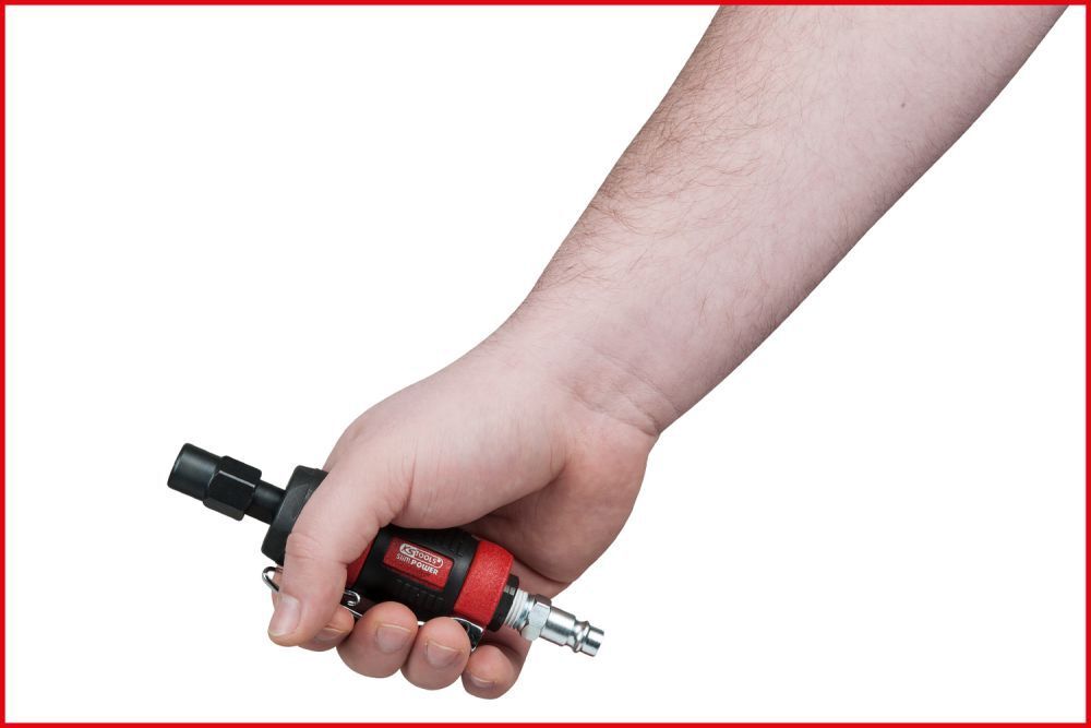 KS Tools SlimPOWER Mini-Druckluft-Stabschleifer, gerade Produktbild KS Tools SlimPOWER Mini-Druckluft-Stabschleifer, gerade bild 3