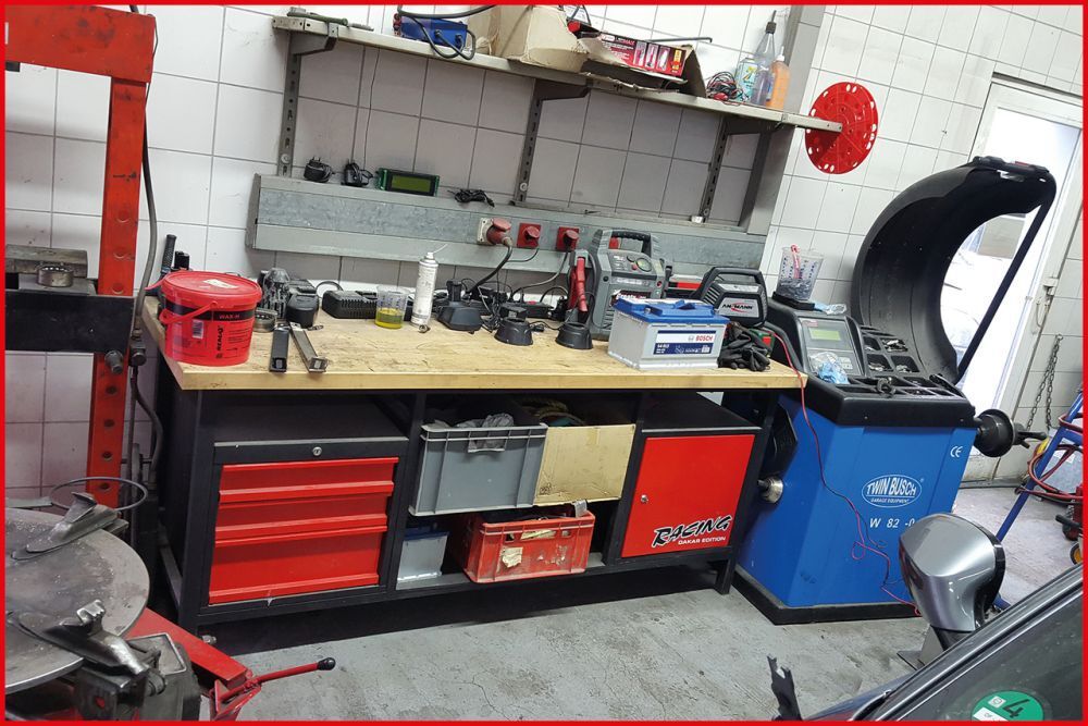 KS TOOLS XXL Werkbank mit 3 Schubladen und 1 Tür Produktbild KS TOOLS XXL Werkbank mit 3 Schubladen und 1 Tür bild 2