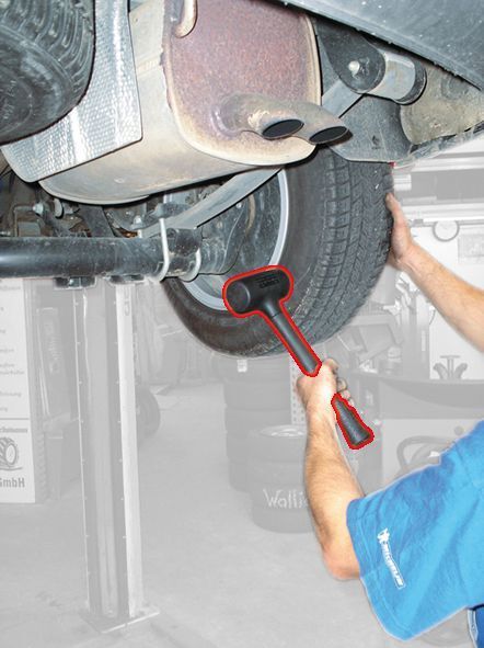 KS Tools Rückschlagfreier Schonhammer, 1720g Produktbild KS Tools Rückschlagfreier Schonhammer, 1720g bild 7