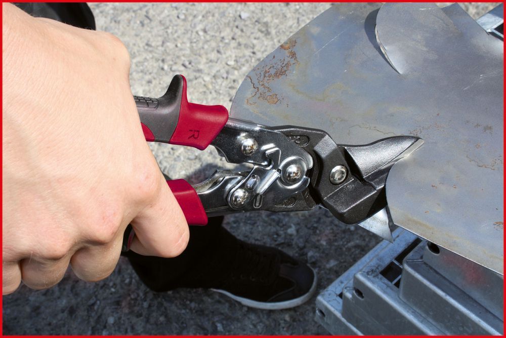 KS Tools Figuren-Durchlaufschere, rechtsschneidend Produktbild KS Tools Figuren-Durchlaufschere, rechtsschneidend bild 3