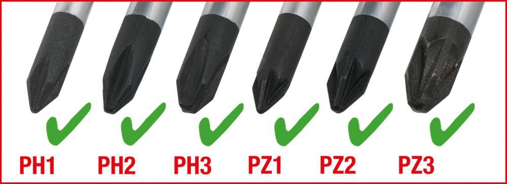 KS Tools 6 in 1 ERGOTORQUEplus Schraubendreher 230mm Produktbild KS Tools 6 in 1 ERGOTORQUEplus Schraubendreher 230mm bild 7